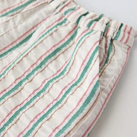 NWT Zara striped matching set 6Y (5-6Y)